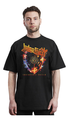Judas Priest - Invincible Shiled - Metal - Polera