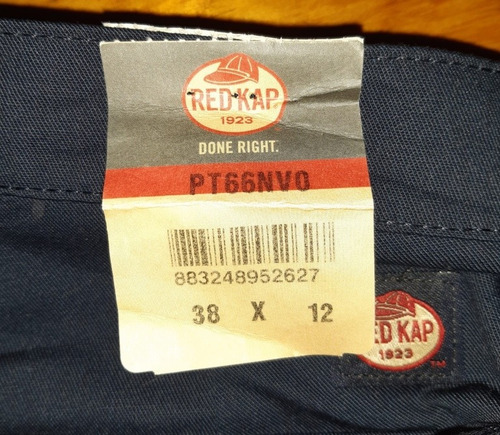 Bermuda Red Kap Hombre Talla 38 X 12