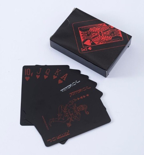 Baraja Carta Poker 100% Plastico Lavable Naie Casino