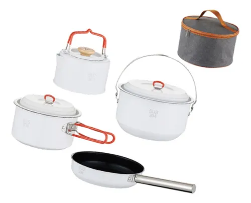 4x Juego De Utensilios De Cocina De Campamento Puttle | MercadoLibre