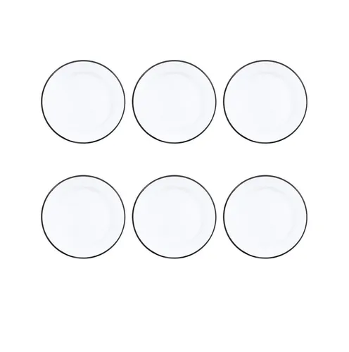 Platos metalicos esmaltados hot sale