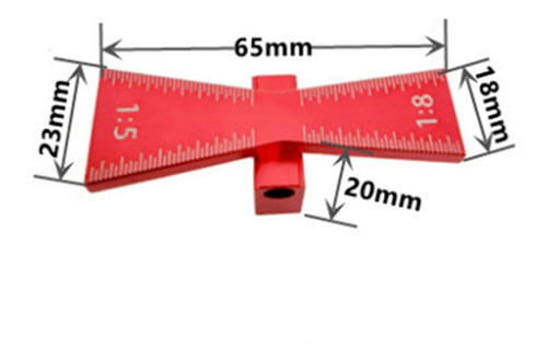 Tenon Easy Operate Micro Adjuster Multifunction Red 1:8
