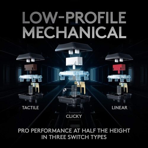 Logitech G915 Tkl Tenkeyless Lightspeed Inalámbrico Rgb Mech