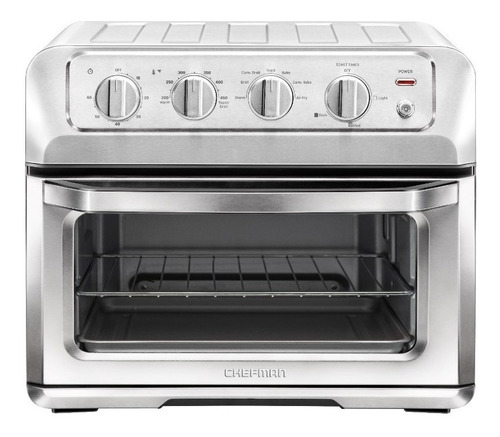 Horno de mesa eléctrico Chefman RJ50-SS-M20-MX 20L acero inoxidable 110V