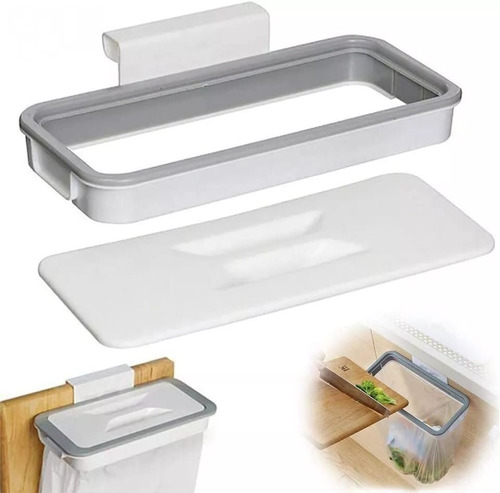 Basurero Para Puerta Cocina Mueble Organizador Portátil