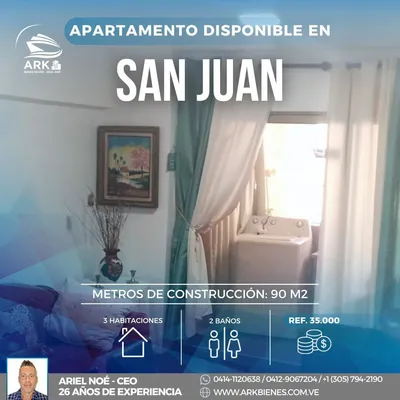 Apartamento en venta