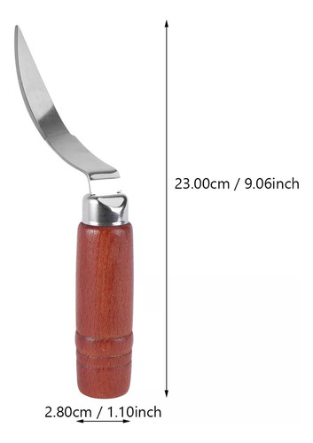 Abridor De Coco Y Cuchillo Para Carne De Cocina De Acero Ino