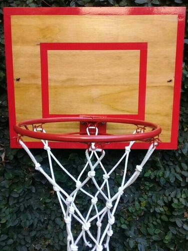 Imagen 4 de 7 de Mini Tablero Basquet Con Aro Metálico - Ideal Día Del Niño