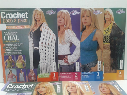 Fascículos Crochet-ediciones Bienvenida-(precio X Lote De 7) (Usado)