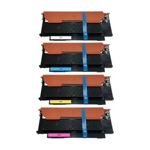 Toner Juego Colores 406s 406b 406c 406m 406y C410 C460 3305 Tinta Negro/cian/magenta/amarillo