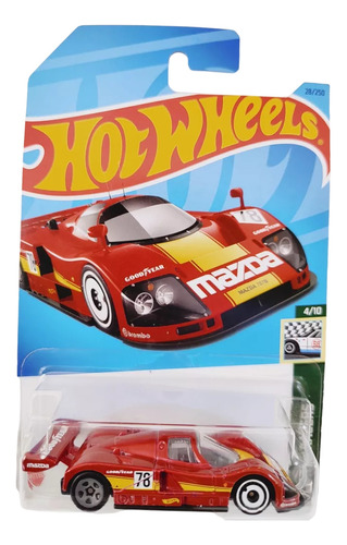 Hot Wheels Mazda 787b Le Mans Lp Deportivo Racer Rojo 28/250