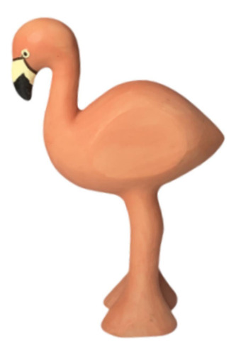 Estatua Del Modelo De Flamingo De Resina 3.1x1.1x4.3