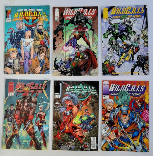 Wiloc.a.t.s 1993 Marvel Comics 6 Hq´s  Em Inglês Importado 