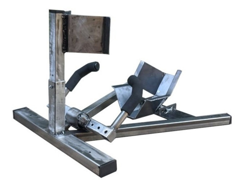 Anclaje Antirrobo Rueda Moto Wheel Chock Security En Cuotas