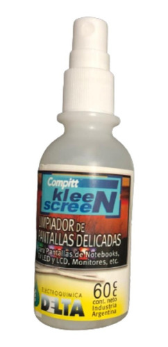 Imagen 4 de 4 de Limpiador De Pantallas Delicadas Compitt Kleen Screen Delta