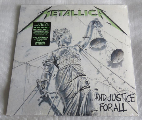 Imagem 1 de 5 de Metallica And Justice For All 2 Lp Vinil 180grm Remastered