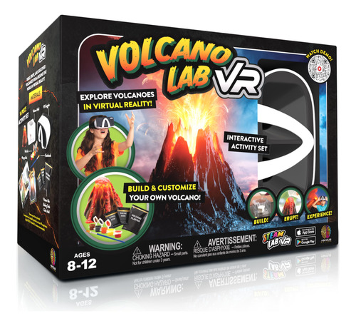 Abacus Brands Steam Volcano Lab Vr Construye Y Erupta Tu