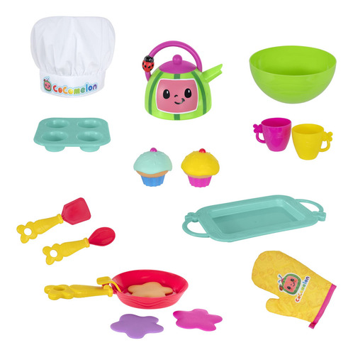 Set De Cocina De Lujo Con Accesorios Interactivos Para Niños Color