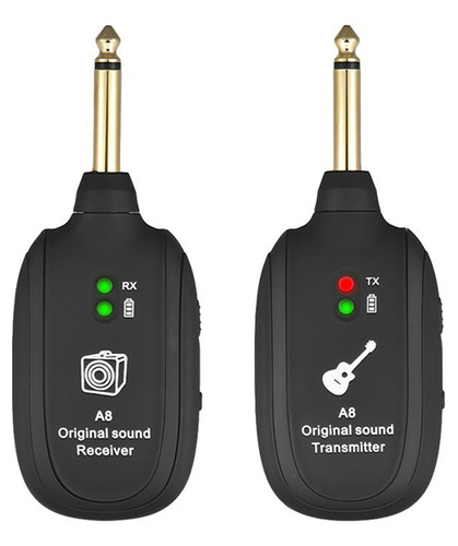 Sistema Inalámbrico De Guitarra 20hz-20khz Transmisión Acúst