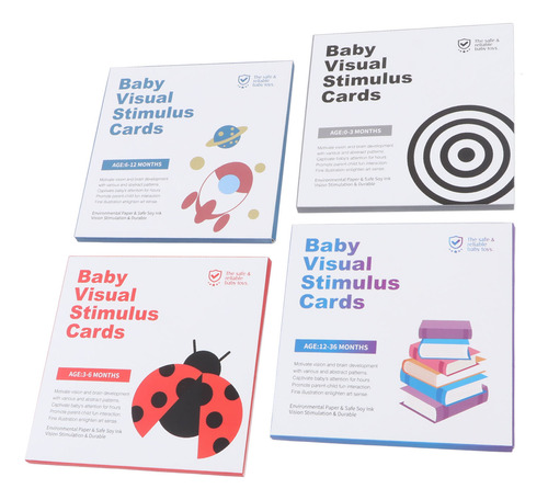 Tarjeta Didáctica De Desarrollo Cerebral Para Bebés, 64 Unid