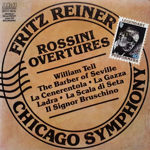 comprar Fritz Reiner - Rossini - Oberturas Lp