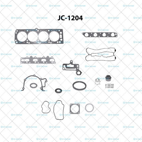 Jgo Juntas Completo Tfvictor Daewoo Nubira Cdx 2.0 1999-2002