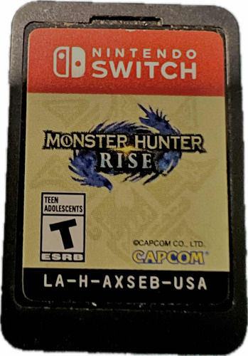 Monster Hunter Rise Nintendo Switch Solo Cartucho (Reacondicionado)