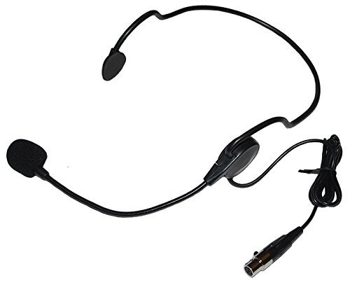 Nueva Cardioide Micrófono Auricular W / Grúa Con Cable Flexi