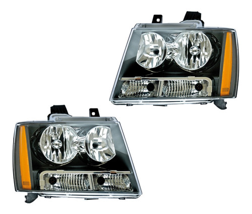 Par De Faros Depo Chevrolet Tahoe 2007 2008