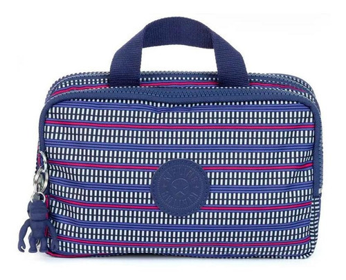 Necessaire Kipling Jaconita Blue Geo Print