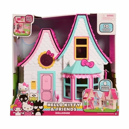 Casa De Hello Kitty Dollhouse Juguete Original Delivery 