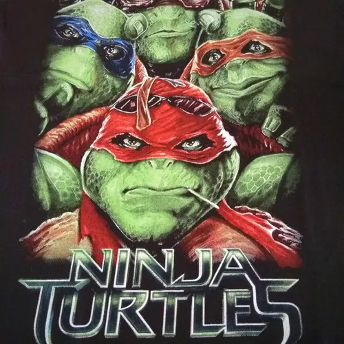 Camiseta Tartarugas Ninjas Desenho Filme 100% Algodão Camisa