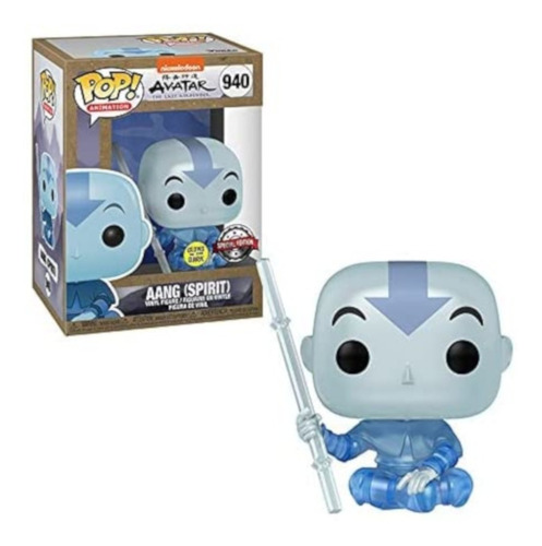Imagen 2 de 3 de Funko Pop Avatar - Spirit Aang (glow In The Dark)