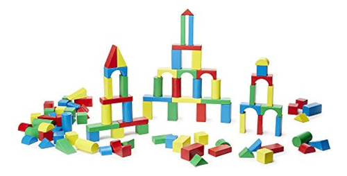 Juego De Bloques De Construcción De Madera Melissa & Doug - 