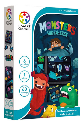 Juego De Mesa Smart Games Monsters Hide & Seek Edad 6