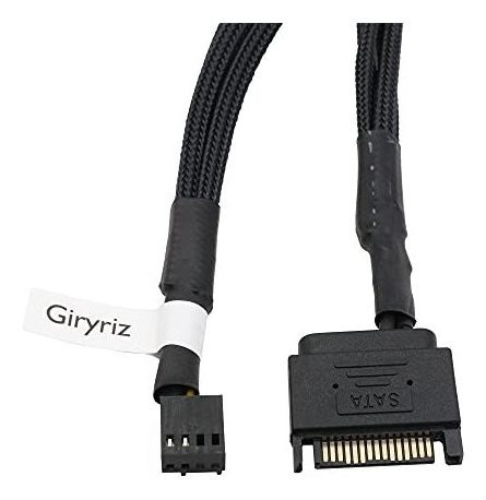 Cable Adaptador Divisor De Ventilador Giryriz Pwm 1 A 4 Con