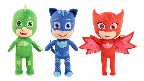 Máscaras Pj 14 Característica Felpa Owlette