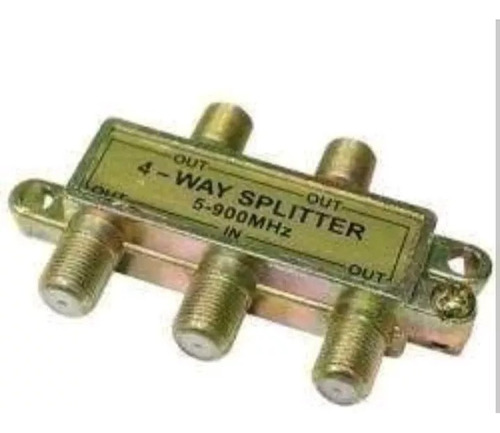 Splitter 4 Vias 5-900 Mhz Coaxial Lumistar