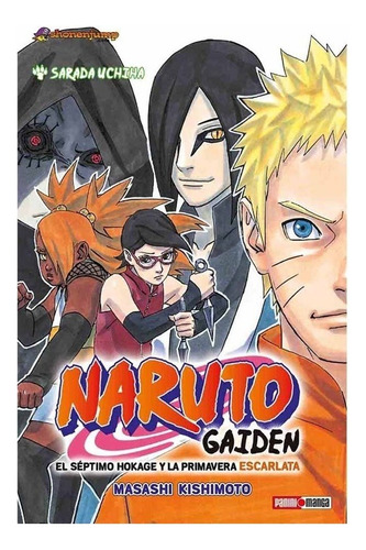 Manga Naruto Gaiden Hokage Escarlata Panini  Gastovic Anime