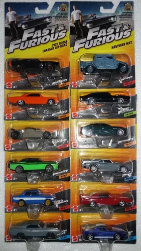 Kit com 5 carrinhos Hot Wheels Mattel Originais do Batman ou Velozes e  Furiosos