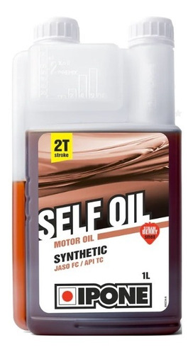 Aceite Para Motor De Moto Ipone 2t Self Oil Fresa