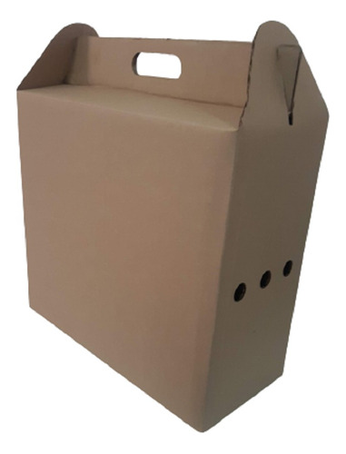 Caja Para Gallos Kikirikis 35x16x32 Carton Corrugado 10pz