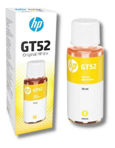 Tinta Hp (gt52) M0h56al Yellow (amarillo) Deskjet - Original