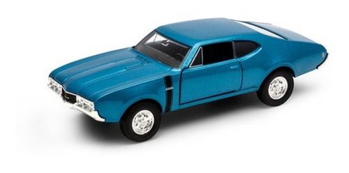 Welly 1:34 1968 Oldsmobile 442 Celeste 43711cw