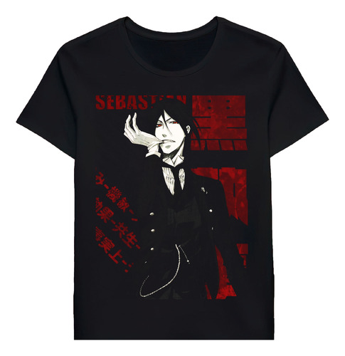 Remera Kuroshitsuji Sebastian Michaelis 128408362