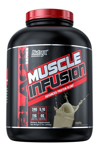 Proteina Nutrex Muscle Infusion 5 Libras 63 Servicios