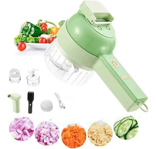 Cortador Legumes E Vegetais Multifuncional Sem Fio Elétrico
