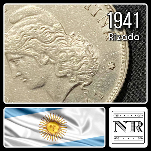 Argentina - 50 Centavos - Año 1941 - Cj #173 - Rizada - Rara