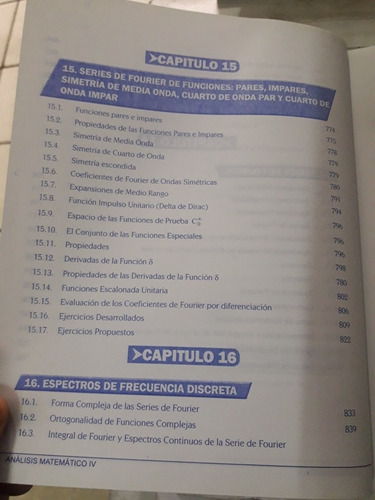 Imagen 9 de 10 de Libro De Analisis Matematico Tomo 4 Espinoza