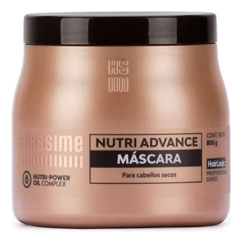 Hairssime Máscara Nutri Advance X 800 G.